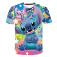 thumbnail image 2 of Camisetas de punto para niños y niñas, camisetas de verano de manga corta para niños, camisetas informales de dibujos animados para niños de 1 a 14 años, camisetas 12T Gao Jinjia LED, 2 of 2