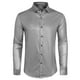 thumbnail image 2 of Camisa de lentejuelas Unique Bargains Lars Amadeus para hombre manga larga Plata S, 2 of 7