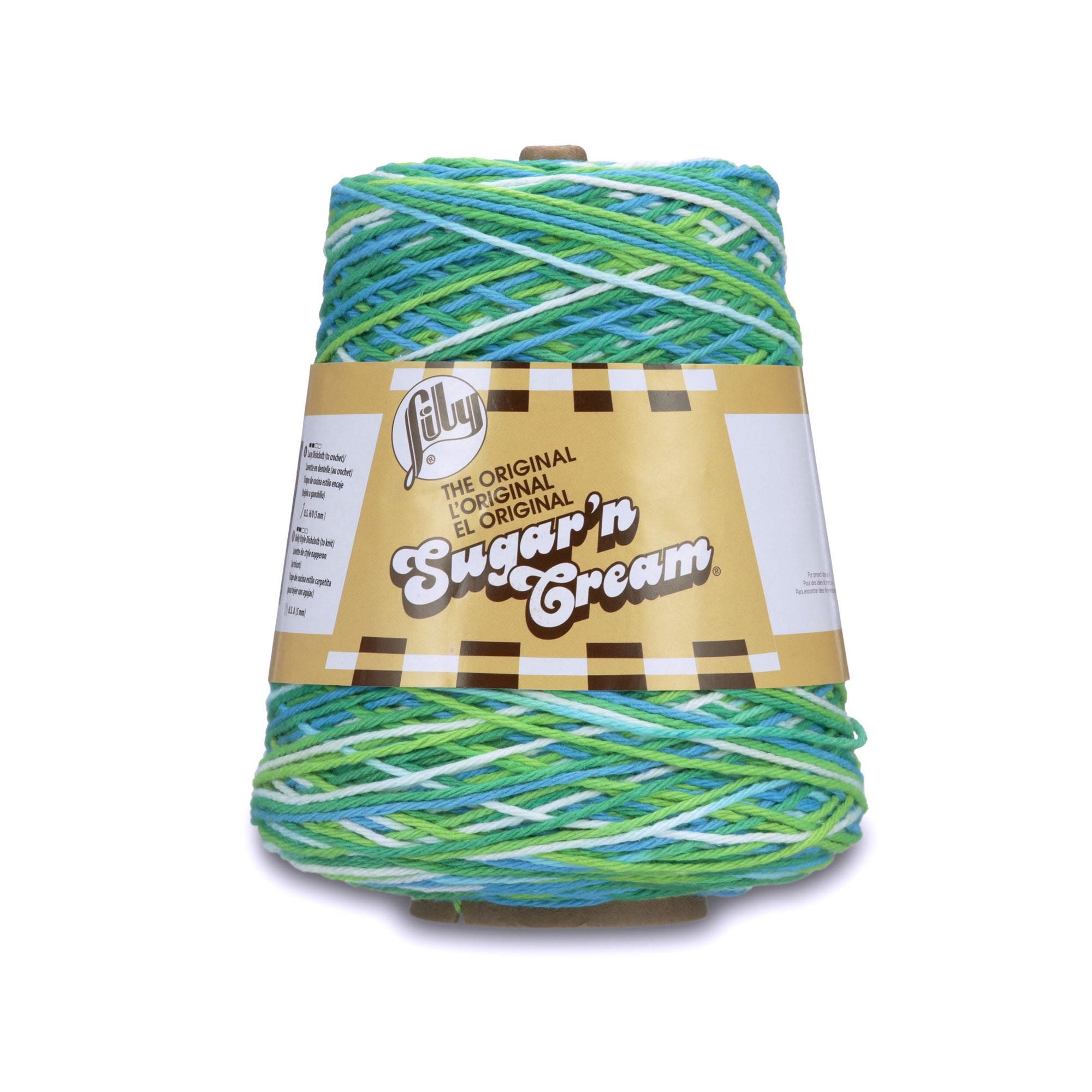 Lily Sugar'n Cream Yarn ConesEmerald Energy
