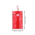 thumbnail image 3 of ifundom 2pcs Red Fabric Pouches for Lunar New Year Spring Festival Envelopes, Chinese Style for Special Occasions and Celebrations, 3 of 6