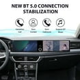 thumbnail image 4 of MOOKAKA Dual 12.3 inch Carplay Screen/Radio/Multimedia Player for Volkswagen Sagitar 2023 Universal Car Navigation/GPS Upgrade Headunit Android Display 1080P Touch Screen Replace System, 4 of 13