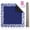 Chinese Blue, variant on My Mealivos 31.5"x31.5" Rubber Mahjong Mat with Dice, Non Slip Noise Reduction Game Table Cover for Mahjong, Poker, Board, Tile Games-Light Blue
