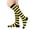 Yellow -AS19, variant on Nestiefly 1PCS Striped Knee High Socks for Women Outdoor Sport Athletic Fashion Casual Cotton Socks 2026 Army Green One Size