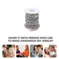 thumbnail image 2 of 1 Roll Of Stainless Steel Chain Bracelet Chain Accessory DIY Necklace Chain, 2 of 8
