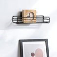 thumbnail image 3 of Wall Hanging No Punching Shelf Storage Hanging Basket No Nails, 3 of 8