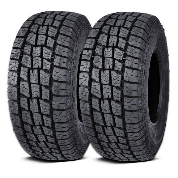 Pair of 2 Lexani Terrain Beast AT LT 225/75R16 112S 10-PLY All Terrain Truck Tires LXSTAT1675030 / 225/75/16 / 2257516 Fits: 2010-16 Jeep Wrangler Unlimited Sport, 2003-04 Jeep Grand Cherokee Laredo