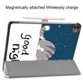 thumbnail image 6 of Allytechgroup iPad Pro 11 M4 2024 Case, Slim Flip Smart Cover Auto Sleep Wake Multi Angle Veiwing Stand Shockproof Case for Apple iPad Pro 11 inch 2024, Cat, 6 of 7