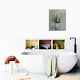 thumbnail image 6 of Add a Modern Touch with White Daisy Wall Décor Canvas Print - Suitable for Kitchen or Bedroom, Size 12x16., 6 of 7