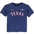 thumbnail image 2 of Toddler Nike Marcus Semien Royal Texas Rangers 2023 World Series Champions Name & Number T-Shirt, 2 of 3