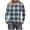 Sky Blue(Style 95), variant on NuoCaiYun Womens Fashion Long Sleeve Shirt Plaid Print T-Shirt Casual Round Neck Lightweight Casual Tops