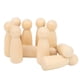 thumbnail image 1 of 10 piezas de muñeca con clavija de madera, 75 mm, 3,0 pulgadas, segura, sin rebabas, desarrolla habilidades prácticas, accesorios de bricolaje para decoración (niñas), 1 of 14