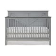 thumbnail image 7 of Oxford Baby Montauk 4-in-1 Convertible Crib, Farmhouse Gray, GREENGUARD Gold Certified, Wooden Crib, 7 of 7