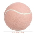 thumbnail image 2 of Luxshiny 2pcs Rubber Tennis Balls For Beginners Lightweight Practice Balls For Skill Development For Training Sessions, 2 of 8