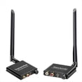 thumbnail image 1 of Transmisor y Receptor de Audio Inalámbrico Adaptador de Audio Inalámbrico 50M 5.8G con Convertidor R/L de 3.5mm para TV Box DVD PC, 1 of 5