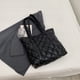 thumbnail image 1 of Bolso Casual Acolchado Bolso acolchado con entramado de diamantes para mujer, bolso de invierno de ocio para niña de gran capacidad (negro), 1 of 8