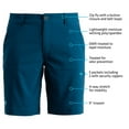 thumbnail image 3 of Whitewater Rapids Lightweight Fishing Shorts with 4-Way Stretch (Marine Blue, 32 REG), 3 of 5