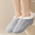 thumbnail image 2 of Bibifish Womens Socks Low Cut Thermal Floor Socks With Grips Cozy Indoor Slipper Socks For Winter Warmth Home Comfort Wear Ankle Floor Socks, 2 of 7