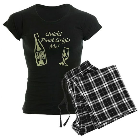 CafePress - Pinot Grigio Me - Women's Dark Pajamas