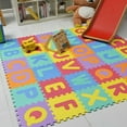 thumbnail image 5 of Sywan Soft Alphabet Puzzle Foam Play Mats, Multicolor (36 Pieces), 5 of 13