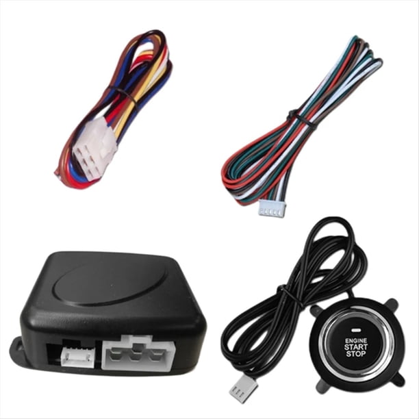 de Arranque con una Sola Llave para Coche de 12 V, Encendido Automático del Motor, Botón Pulsador de Control Remoto, Repuesto para Coche.