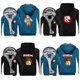 thumbnail image 1 of Game Sudadera gruesa con capucha Virtual World chaqueta con cremallera periférica de animé ropa de moda regalos de cumpleaños, 1 of 5