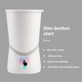 thumbnail image 5 of Lavadora de patas de perro, Molinillo eléctrico de patas de mascotas, Taza de limpieza automática de patas de barro para perros, Recargable por USB blanco, 5 of 5