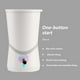 thumbnail image 5 of Lavadora de patas de perro, Molinillo eléctrico de patas de mascotas, Taza de limpieza automática de patas de barro para perros, Recargable por USB blanco, 5 of 5