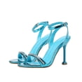 thumbnail image 2 of Verano 2023 Sandalias de tacón alto con tiras en el tobillo para mujer Zapatos elegantes para mujer, 2 of 5