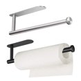 thumbnail image 5 of Portarrollos de cocina negro, sin taladrar, portarrollos de cocina, autoadhesivo, para almacenamiento y organización, portarrollos de cocina de pared, 5 of 5