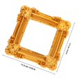 thumbnail image 2 of unbranded Marco Decorativo Dorado De Resina Con Europeo Para Exhibición De Fotos En Casa, 2 of 6