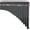 Black, variant on 18 Pipes Pan Flute C Key - Instrument Design for Easy Play, Perfect for Students and Learning-Beginner-Friendly (Lvory)
