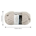 thumbnail image 3 of MAINSTAYS Light Grey Chunky chenille yarn, 3 of 3