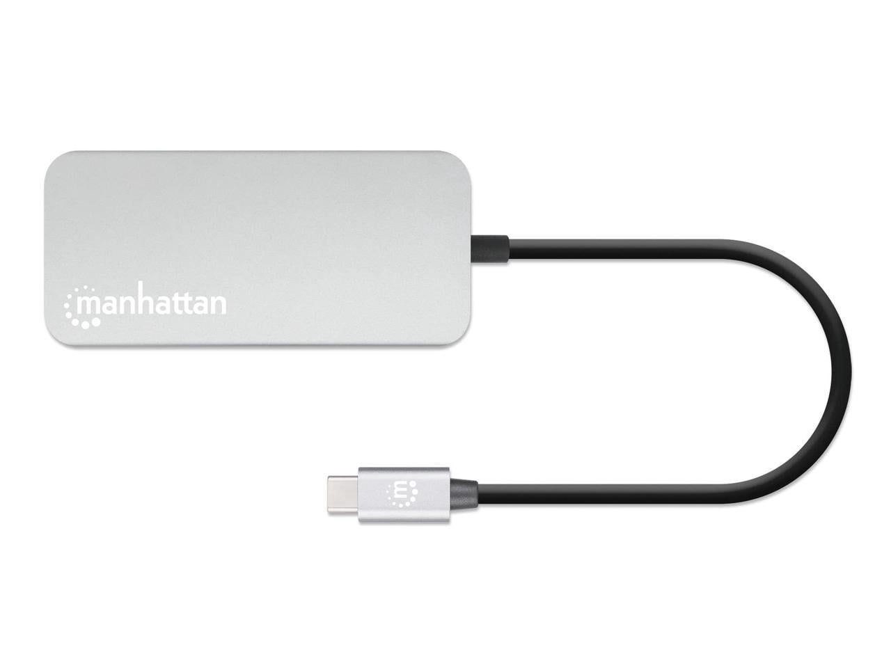 Manhattan 130615 8-Port USB-C Docking Station, 100 Watt with PD