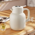 thumbnail image 1 of Thermal Coffee Carafe with Tea Infuser, 1500ml Temperature Digital Display Stainless Steel Smart Double Walled Vacuum Hot Cold Retention Pot, Ergonomic Handle Tea Carafe for, 1 of 7