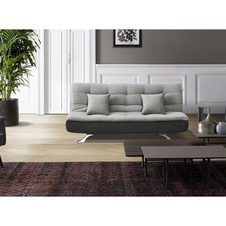 Chrissie Full Tufted Back Convertible Sofa Walmart