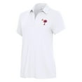 thumbnail image 2 of Women's Antigua  White Clemson Tigers Palmetto Series Era Polo, 2 of 3