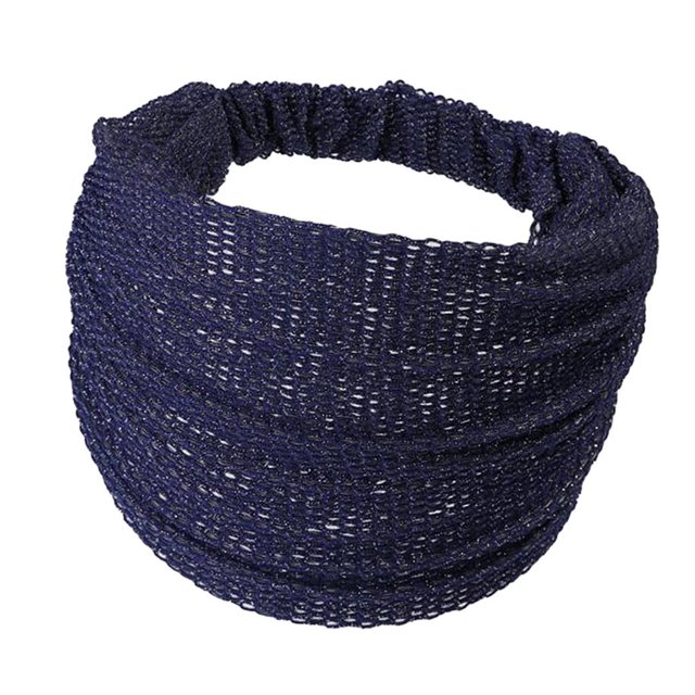 Elegante diadema ancha para mujer, envoltura para cabeza, banda para bello de yoga causal, herramientas para peinar bello Soledad Diadema elástica para mujer