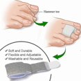 thumbnail image 4 of Toe Straighteners for Hammer Toes, Broken Toes, Crooked Toes, Overlapping Toes (8-Pack), 4 of 5