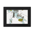 thumbnail image 1 of Map City Italy Landmark National Flag Pattern Desktop Photo Frame Ornaments Picture Art Painting, 1 of 3