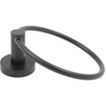 thumbnail image 4 of Zurich Towel Ring, Matte Black by Stone Harbor Hardware, 4 of 4