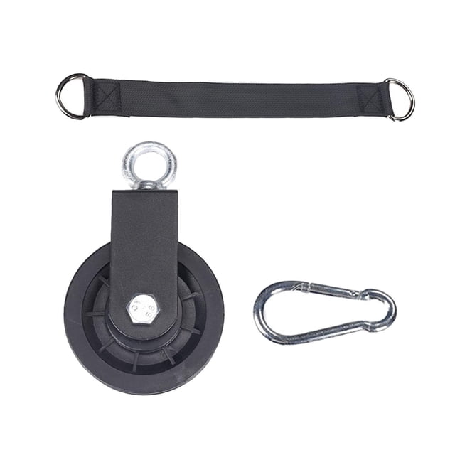 Accesorio para máquina de cable de polea de gimnasio, accesorio silencioso para entrenamiento de fuerza, rueda guía auxiliar resistente, rueda de Estilo A