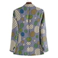 thumbnail image 4 of Hombres Blazer Casual Étnico Flor Serie Versátil Impreso Trajes Abertura Trasera Trajes Chaqueta Odeerbi ODB-2, 4 of 9