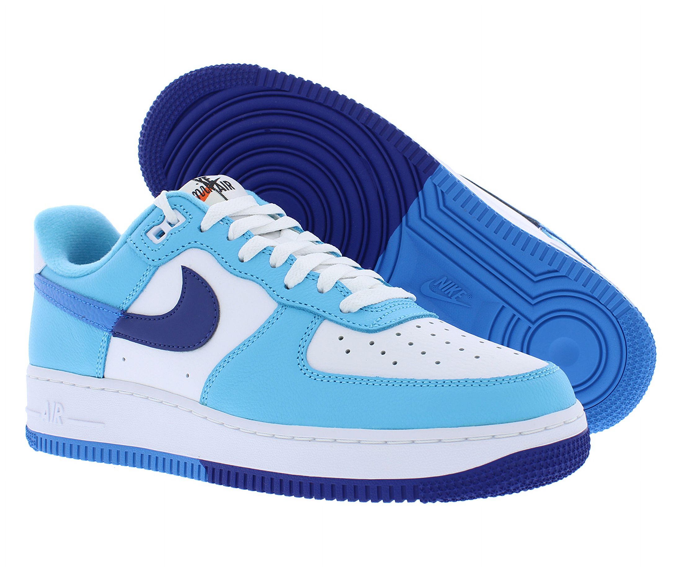 (Men's) Nike Air Force 1 Low '07 LV8 'Split Light Photo Blue' (2023) DZ2522-100