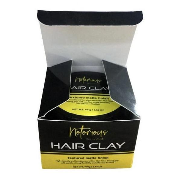 NEW ITEM! Notorious Hair Clay 3.5 oz Introductory Price