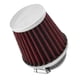 thumbnail image 2 of Filtro Aire Universal 42mm Alto Flujo rojo, 2 of 2