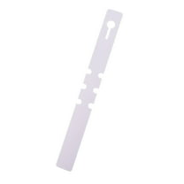 Adjustable Loop Sleeve Labels | 200-Pack PVC Waterproof Gardening Tags for Flowers & | 3-Size Adjustable | Blue, Yellow, Red, Pink, White, Green | 20 x 2 cm | Outdoor Weather-Resistant