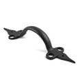 thumbnail image 4 of Renovators Supply Kitchen Cabinet Handles 10.2" Black Wrought Iron Cabinet Pulls w/Screws, 4 of 7