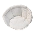 thumbnail image 4 of Cojín grueso para silla colgante de patio, hamaca, almohadillas extraíbles para el hogar y el dormitorio. Blanco 60x60x45cm, 4 of 9