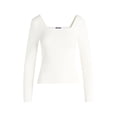thumbnail image 5 of Scoop Women's Contour Top with Long Sleeves, Sizes XS-XXL, 5 of 5