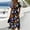 Purple, variant on KLHDSF Halloween Dresses For Women Casual V Neck Short Sleeve Lightweight Breathable Daily Dress Beige L